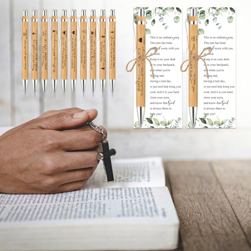 Bolígrafos religiosos de versículos bíblicos para evitar regalos inútiles 5