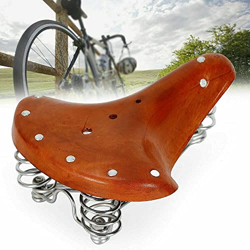 Sella per bicicletta vintage, comoda, con molle
