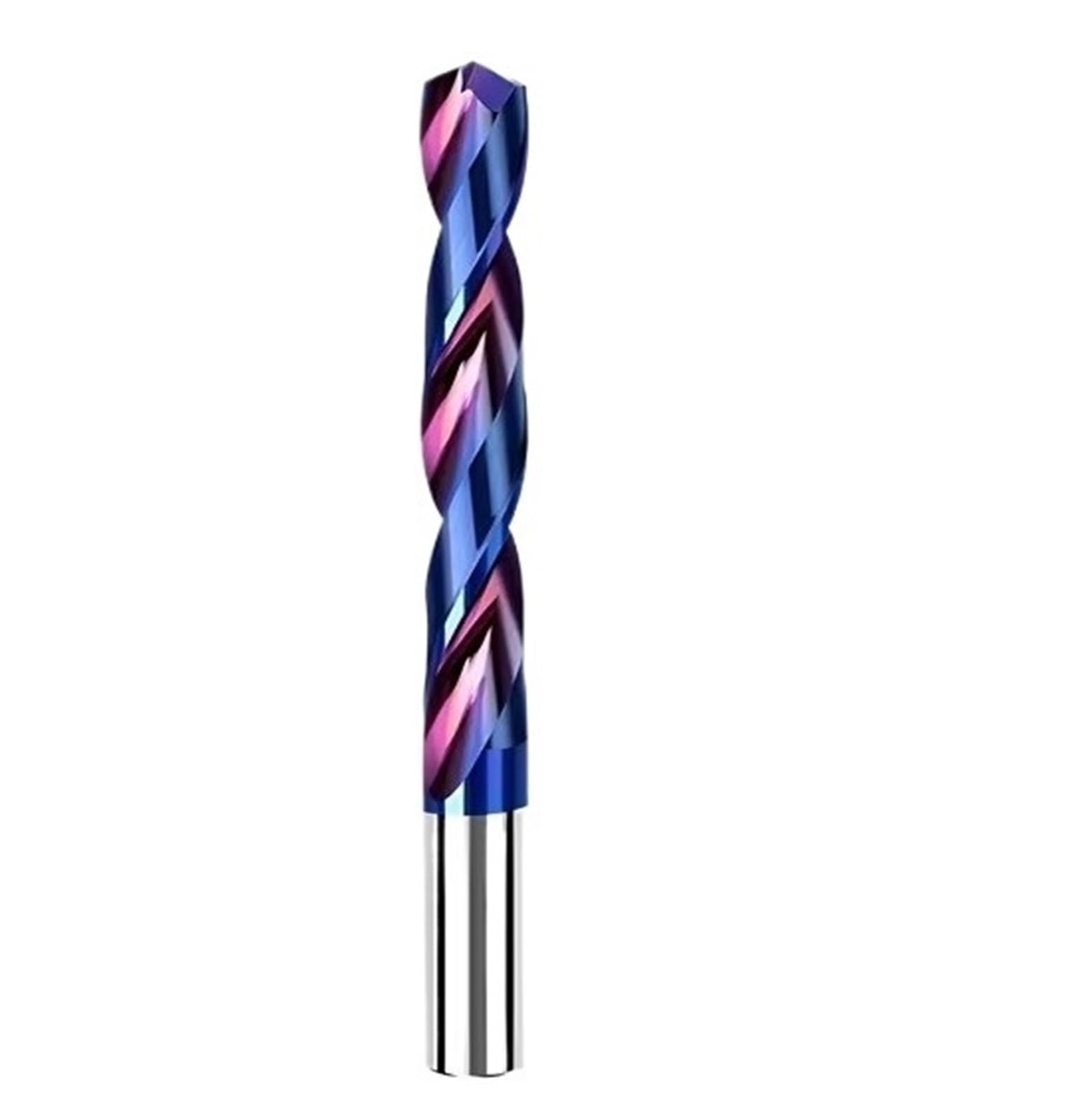 Broca helicoidal de acero de tungsteno HRC70 de 150 mm con vástago recto de carburo extendido, for perforación de 3,0 mm a 20,0 mm, herramientas de mecanizado CNC.(10.5mm)