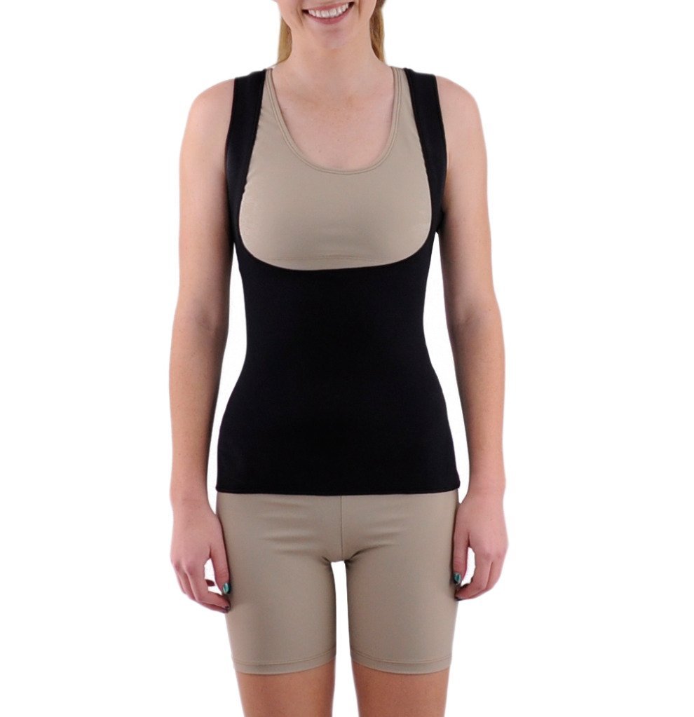 Delfin Spa Bio Ceramic Anti Cellulite Open-Bust Tankini with Zipper