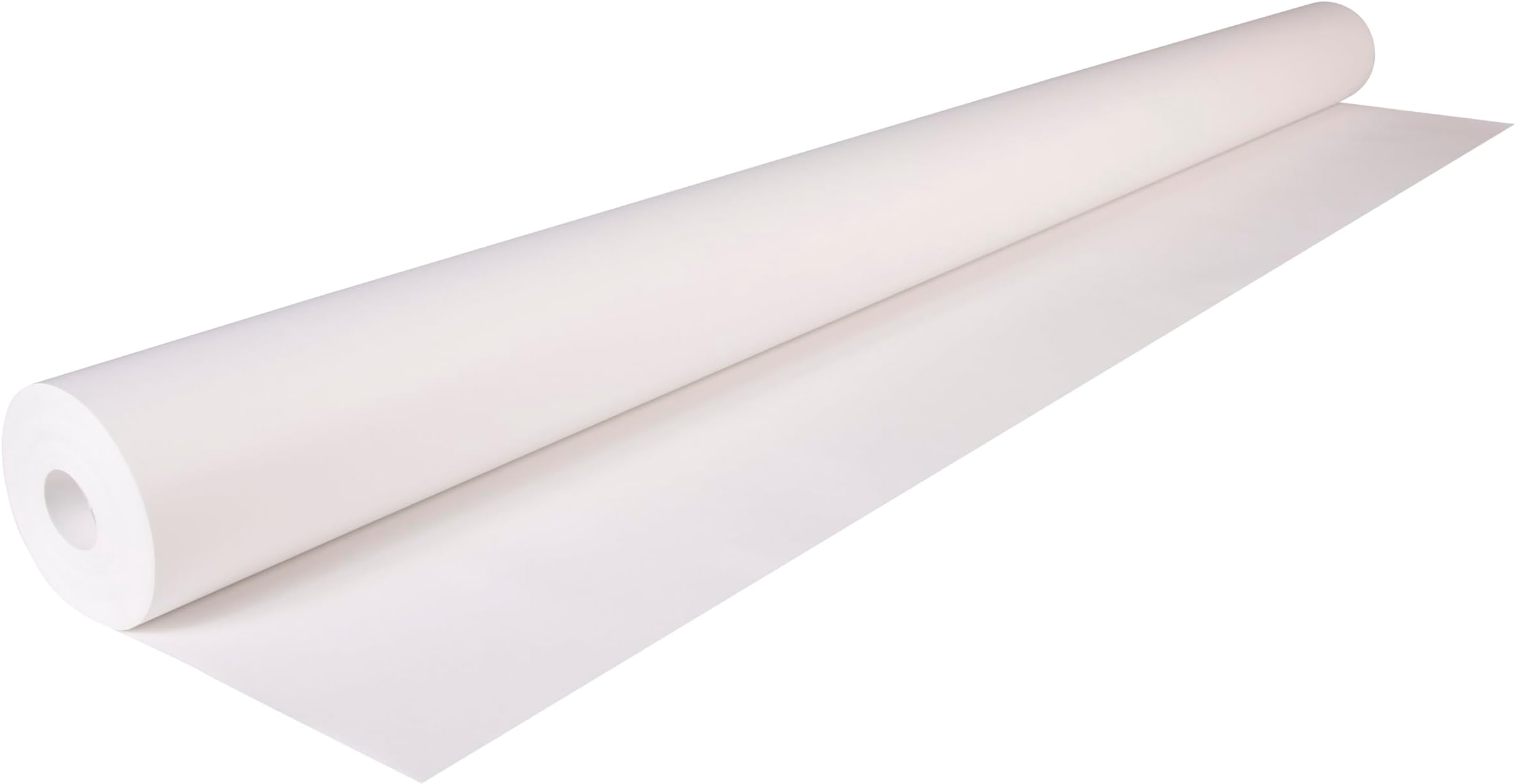 SYZOPQ Rouleau De Papier Blanc 43 Cm X 10 M – Papier Kraft Pour Chevalet, Tableau D'Affichage, Emballage, Art Mural