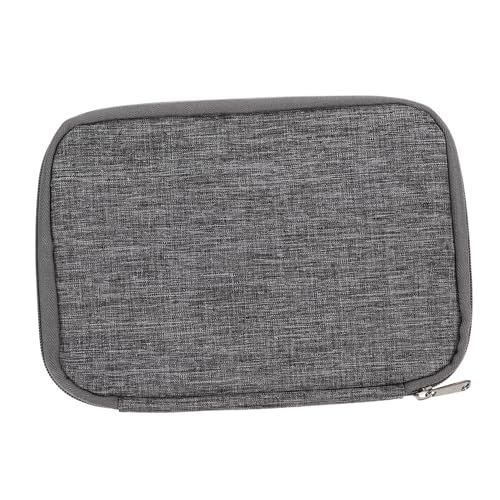 LIFKOME 1 Pieza Ver Bolsa De Almacenamiento Bolsa De Pulseras Bolsas De Almacenamiento Para Manecillas De Reloj Bolsa Organizadora De Joyas Lindo Estacionario Watches Tela Oxford Grey