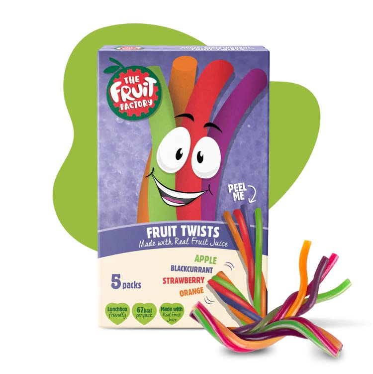 Apple/Blackcurrant/Strawberry/Orange Fruit Twists Juice 18g x 5 (Pack of 9)