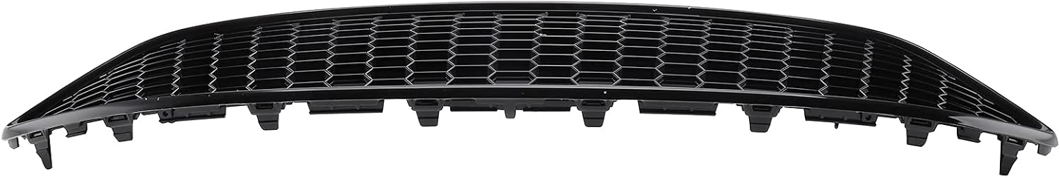 MotorFansClub Front Upper Grill Bumper Grille Fit for Ford Focus 2015 2016 2017 2018 Glossy Black