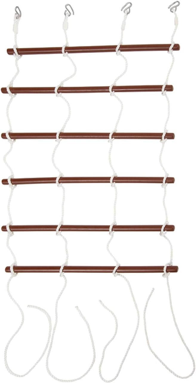 36-Inch Hardwood Rope Ladder with Pelican Hooks