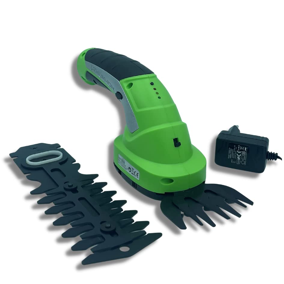 STARLYF Decespugliatore a batteria 2-in-1 Hedger, senza fili, tosatrice e potatore senza cavo per il...