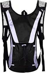 Mochila de Hidratação 2L Suede Sports | Bolsa Impermeável com Reservatório de Água | Bike, Corrida, MTB, Trilha e Esportes Outdoor | Leve, Compacta e Resistente