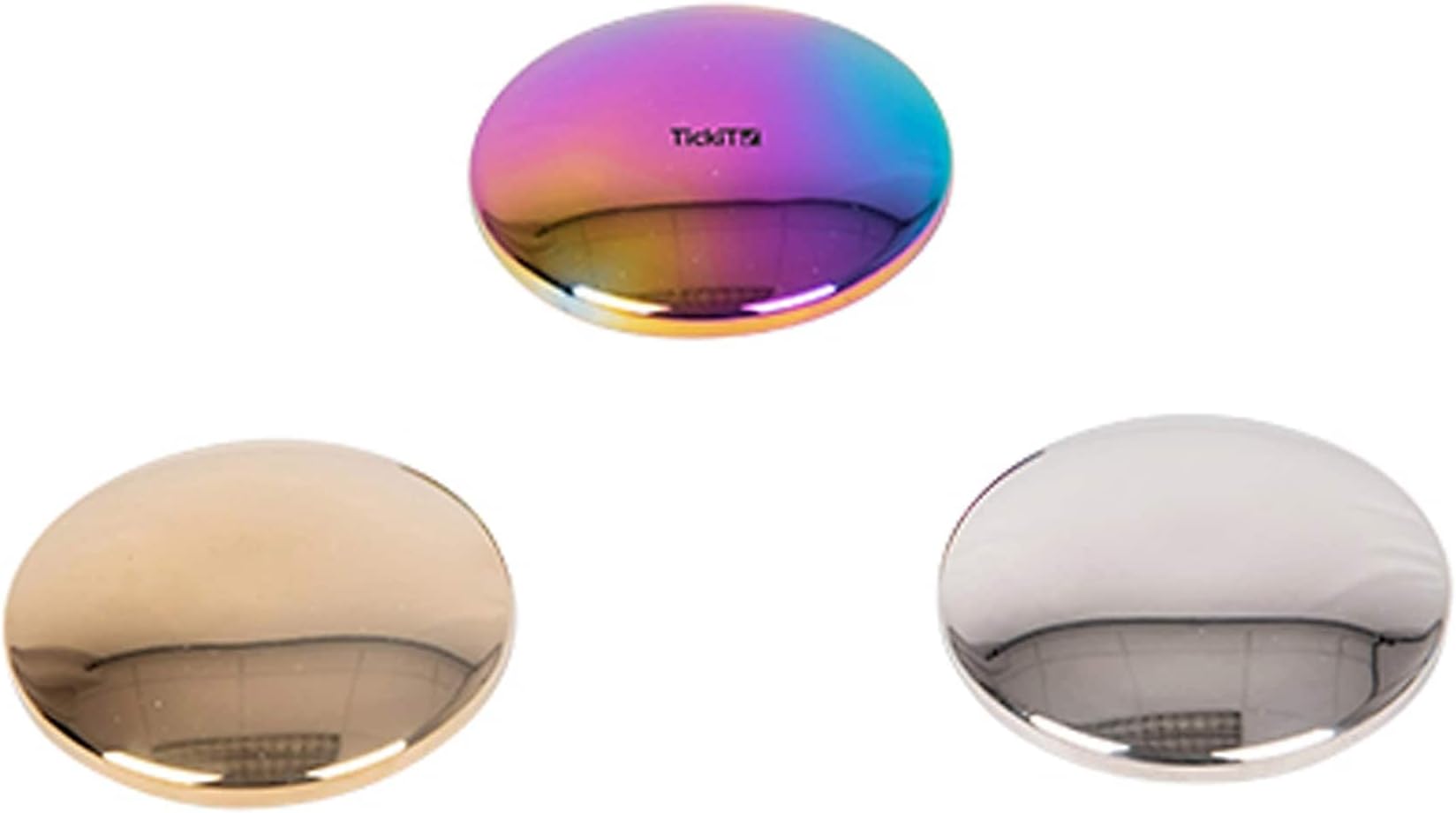 tickit Sensory Reflective Sound Buttons , Award-Winning Baby Toy 2023 , Sensory Toys for Autism , Sensory Sound Buttons , Special Needs Developmental Play, Gold