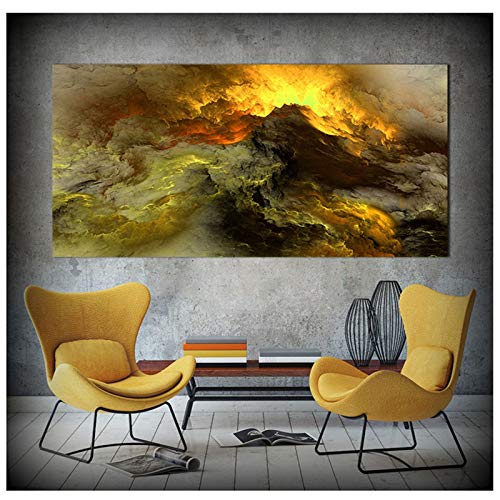 Diamond Painting Nuage Brun Clair Broderie 5D DIY Grand Format 40x120cm - 2