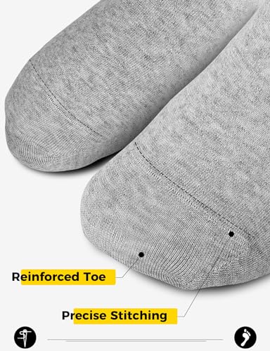 Buauty No Show Socks Womens Men Ankle Socks Short Low Cut Invisible Liner Non Slip Casual Athletic Boat Socks 6 Pairs4