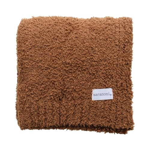SARANONI Bamboni Luxury Plush Baby Blanket