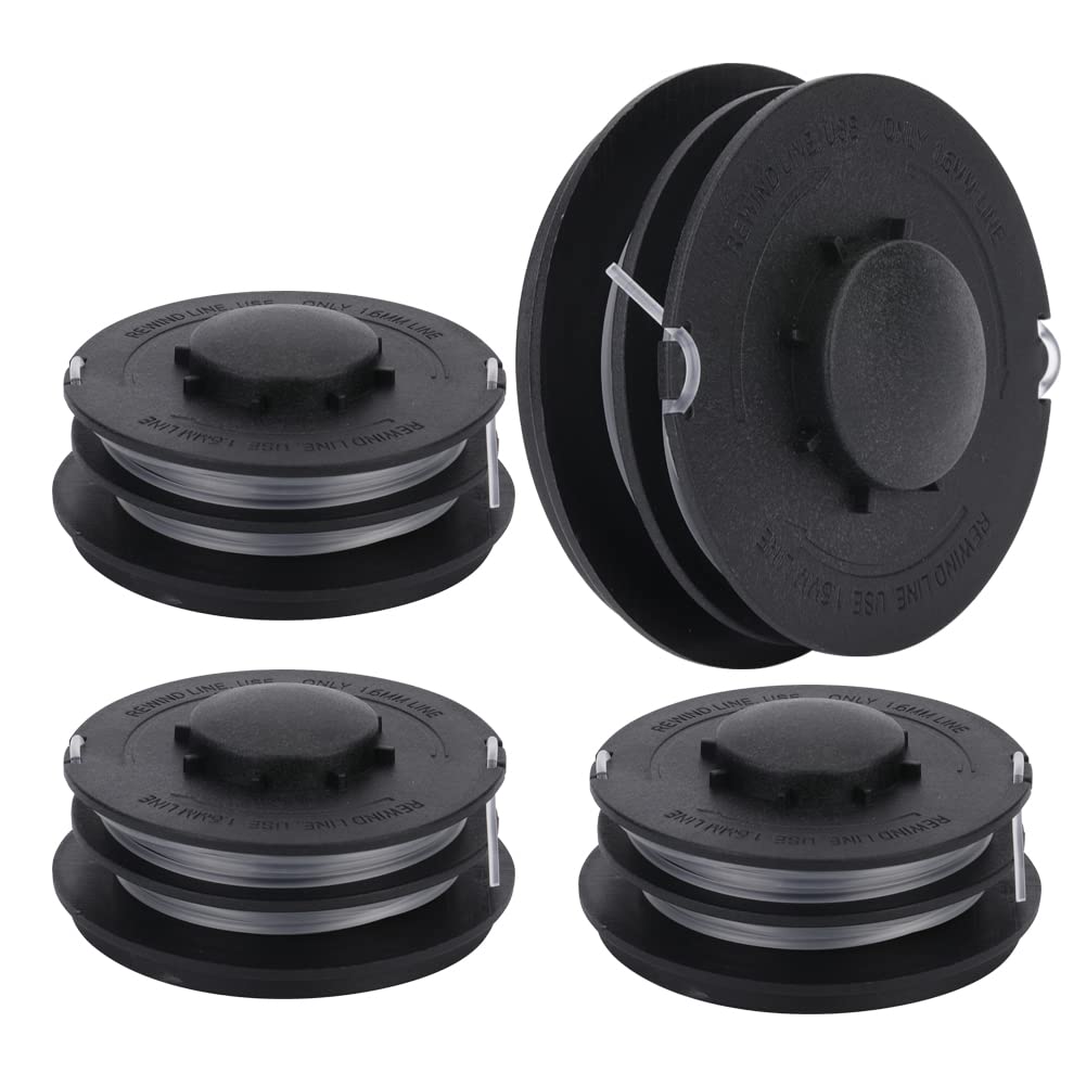 Moritale Thread Spools Replacement for Einhell GC-ET 4530 RTV 400 RTV 550 RTV 550/1 Battery (Pack of 4)