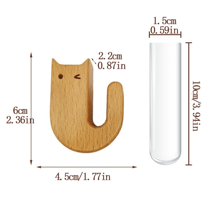 2 piezas imanes mini jarrón gato decorativo amarillo miniatura 2
