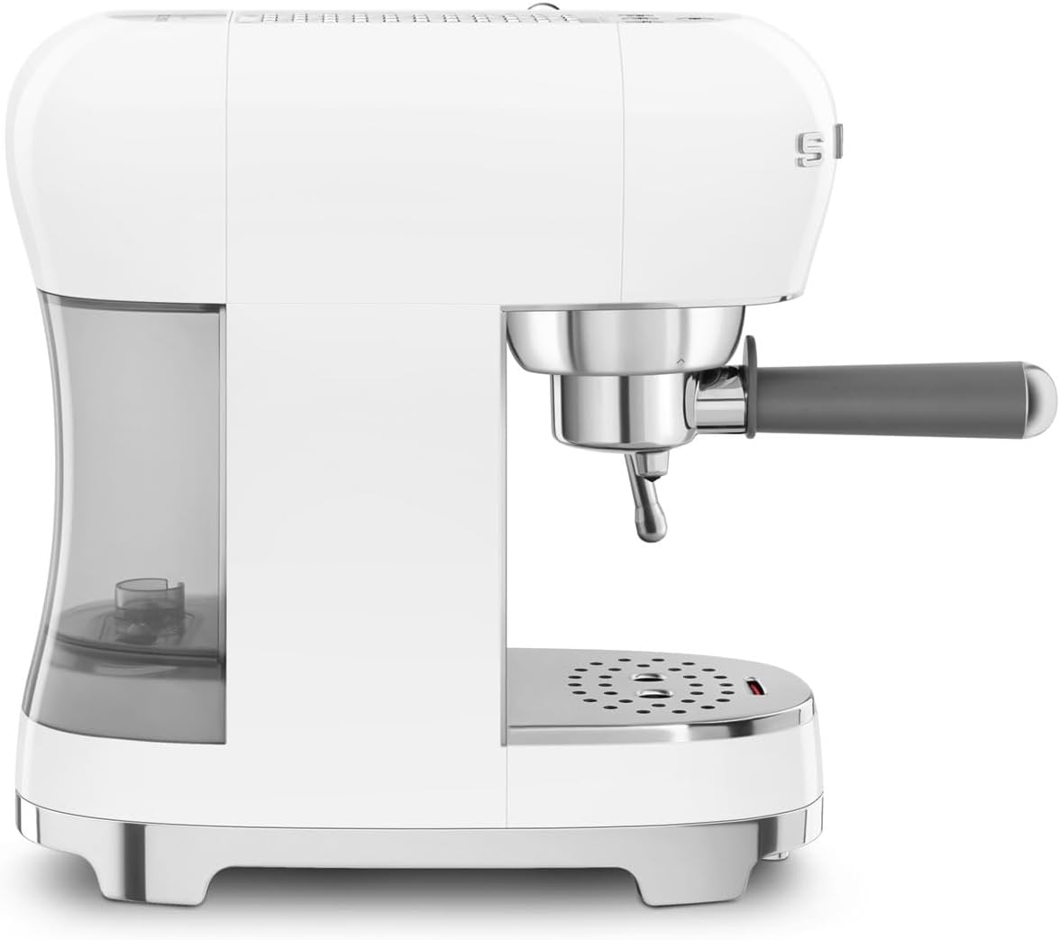 SMEG ECF02WHEU Macchina da caffè manuale Espresso Machine, Plastic, White 8 51Ezw0zFY9L. AC SL1300