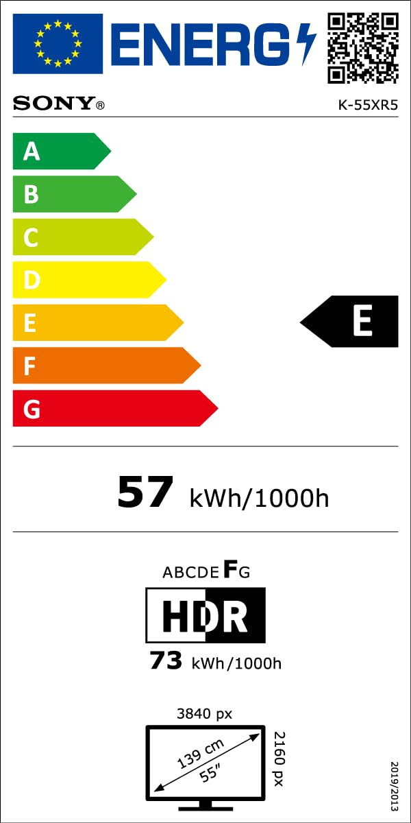 Sony BRAVIA 5 XR | Mini LED 55’ | IA XR Processor | Acoustic Multi-Audio | Dolby Vision/Atmos | IMAX Enhanced | Google TV (2025) | Google Cast | Apple AirPlay 2| Eco Dashboard Eco 2 | Menu Jeu 2