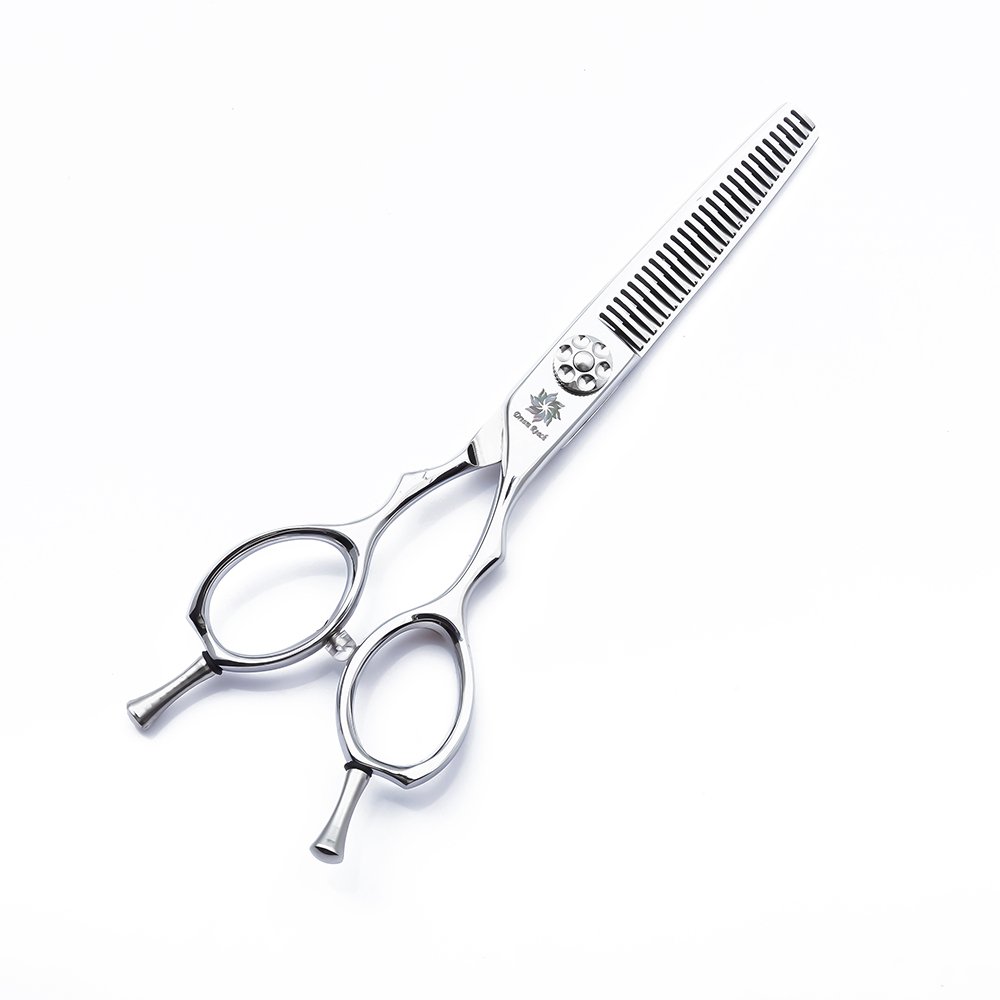 Dream Reach Professional 5.5 inches Twin Tail Barber Hair Thinning Scissor Shears Salon Texturizing/Blending Shear -Japanese 440C Hairdressing Scissors for Left and Right handed Barbers