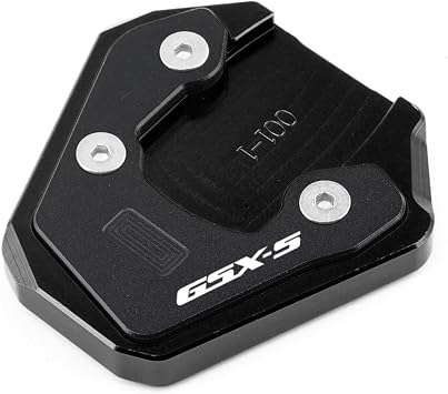 Motorcycle Accessories Aluminum Kickstand Sidestand Stand Extension Enlarger Pad For SUZUKI GSX-S750 GSX-S1000 GSXS750 GSXS1000 GSX S 750 1000 2017-2022