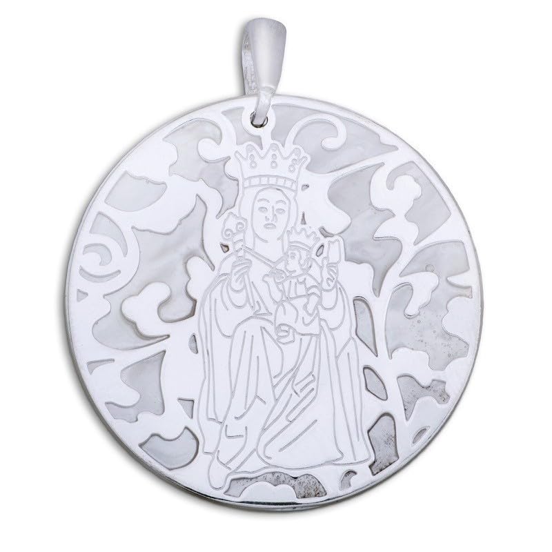 Médaille Vierge de la Victoria Argent de Ley cadeau idéal pour baptême