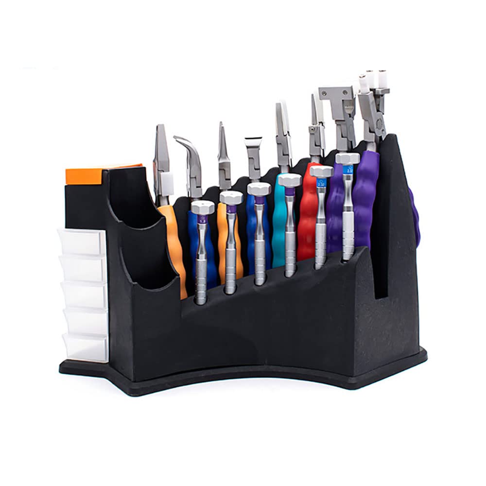 Kit de herramientas de reparación de anteojos con 14 ópticos, kit de alicates de reparación de anteojos, herramientas de ajuste de anteojos ópticos