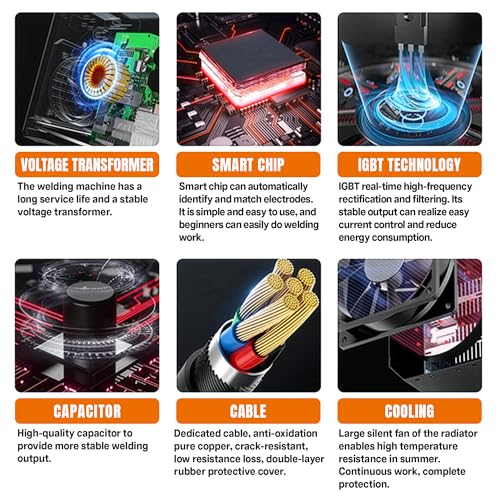Image of AS M180-34 2-in-1 MMA /MAG Welding Machine 180A, IGBT Inverter Welder, Hot Start & Anti-Stick, 0.8-1.0mm Flux Wire Compatible, MAG Torch Included - 6 Months Warranty