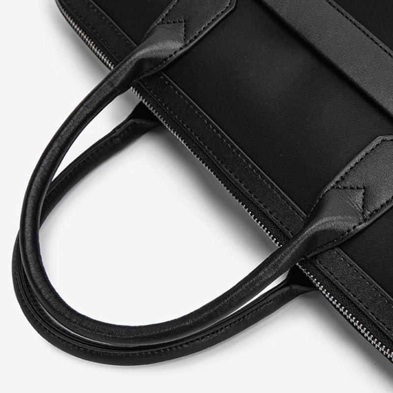 Briefcase Business Men's Oxford Cloth Shoulder Bag Large Capacity File Pouch Handbag Laptop