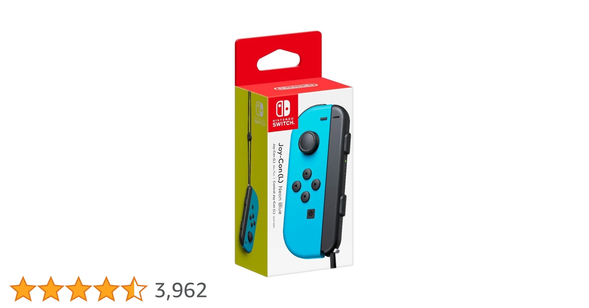 【ⓐ】Nintendo Switch Joy-Con (L) ネオンブ… Joy-Con? (L) - Neon Blue : Amazon.co.uk: PC & Video Games