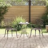 Peu d'entretien et résistant aux intempéries : grâce à leur cadre en aluminium de haute qualité, ces chaises sont résistantes à la rouille et à l'usure. Elles sont spécialement conçues pour une utilisation en extérieur et offrent une stabilité et un aspect attrayant pendant de nombreuses saisons.