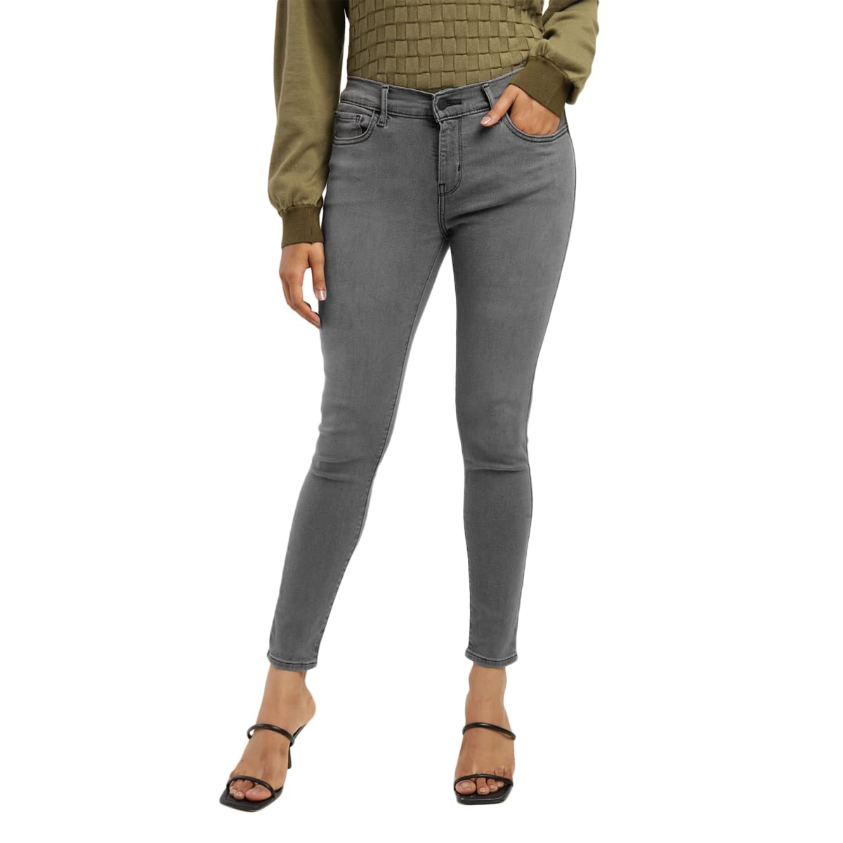 Levis Womens 710 Super Skinny Fit High Rise Jeans Desertcart
