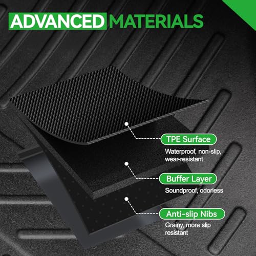 LUMWAY Floor Mats for Chevy Equinox