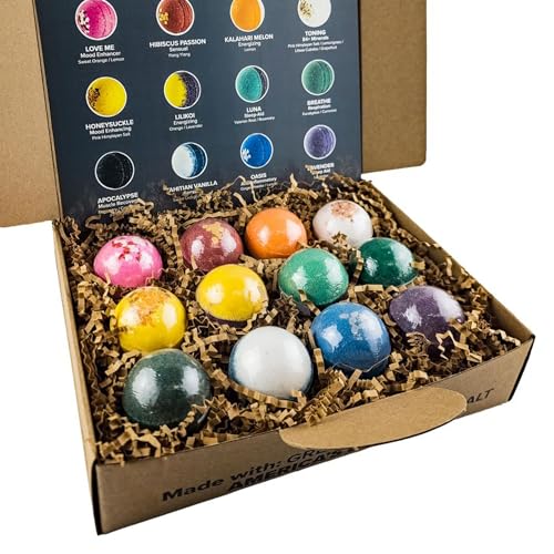 Cosset 12-Pack Natural Bath Bombs