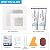 BONCART Spackle Wall Repair Kit, Drywall Repair Patch Kit,Wall Mending Agent Putty,Wall Repair Paste Plaster for Wall Crack/Nail Hole,Wall Repair Patch Kit with Scraper/Sandpaper