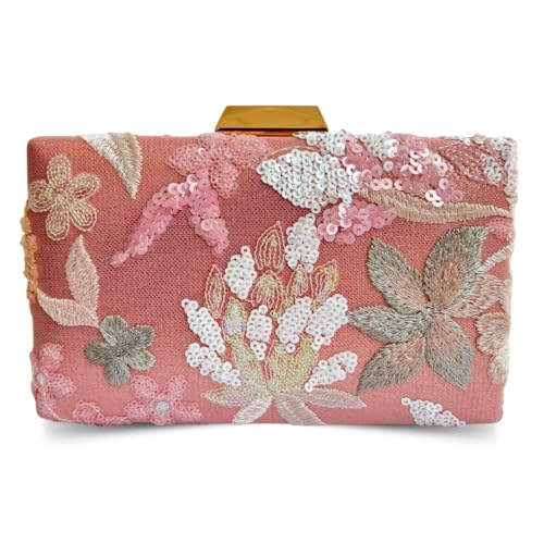 Bolsa Clutch Carteira De Festa Feminina Luxo Melissa (Rosa)