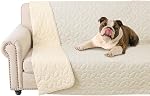Ameritex Pet Couverture de lit Couverture pour chien Canapé et Meubles Waterproof Nouveau design (30x70 De pouce, gris foncé)