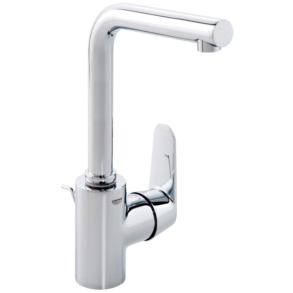 Mitigeur monocommande DN 15 GROHE 23054003 taille L chrome pour lavabo