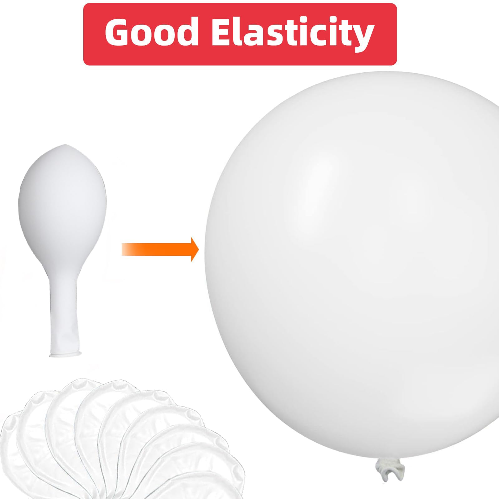 Lot de 6 ballons géants rouges de 91,4 cm - XXL - En latex - Pour mariage, anniversaire, événement, carnaval Lot de 6 ballons géants rouges de 91,4 cm - XXL - En latex - Pour mariage, anniversaire, événement, carnaval