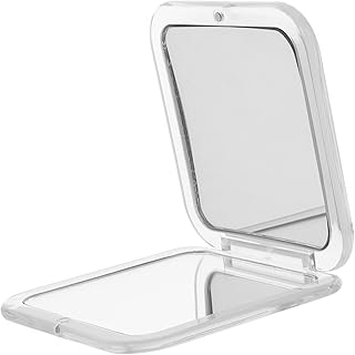 Espejo de aumento LED, portátil, plegable, co...