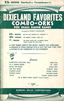 Paperback Dixieland Favorites Combo-Orks -Eb Book (Includes Trombone) (Dixieland Favorites Combo-Orks for Small Dance Bands) Book