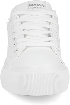 Zapatillas Bambas Deportivas con Plataforma de Mujer. Tenis Deporte, Casual y Caminar. Cordones y Cierre de Contacto. Interior Acolchado.4