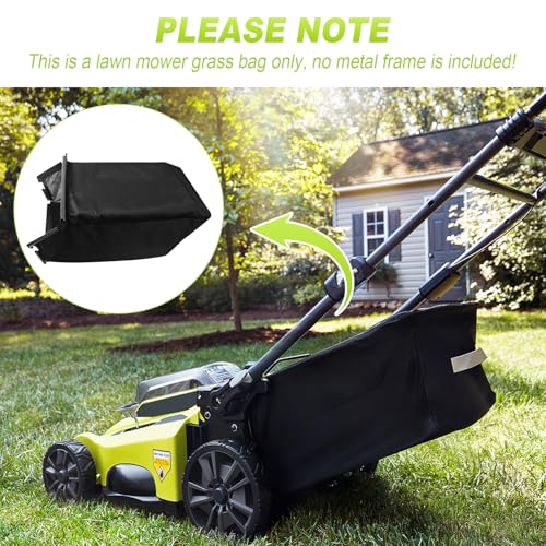 UYZO 970698001 Lawnmower Grass Bag for Ryobi RY40108, RY40109 20\" 40V Cordless Mower (Frame is not Include)