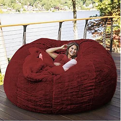 Funda para sofá Cama Tipo puf de 180 × 90 cm, con Relleno Gigante, para salón