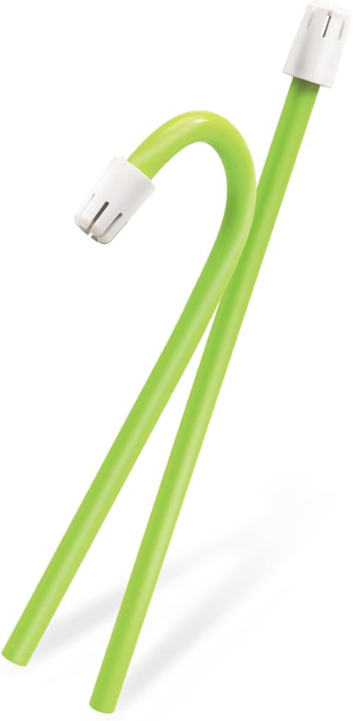 BeeSure BE201 Saliva Ejectors, Disposable, Green with White Tip, Pack of 100