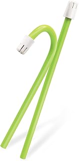 BeeSure BE201 Saliva Ejectors, Disposable, Green with White Tip, Pack of 100