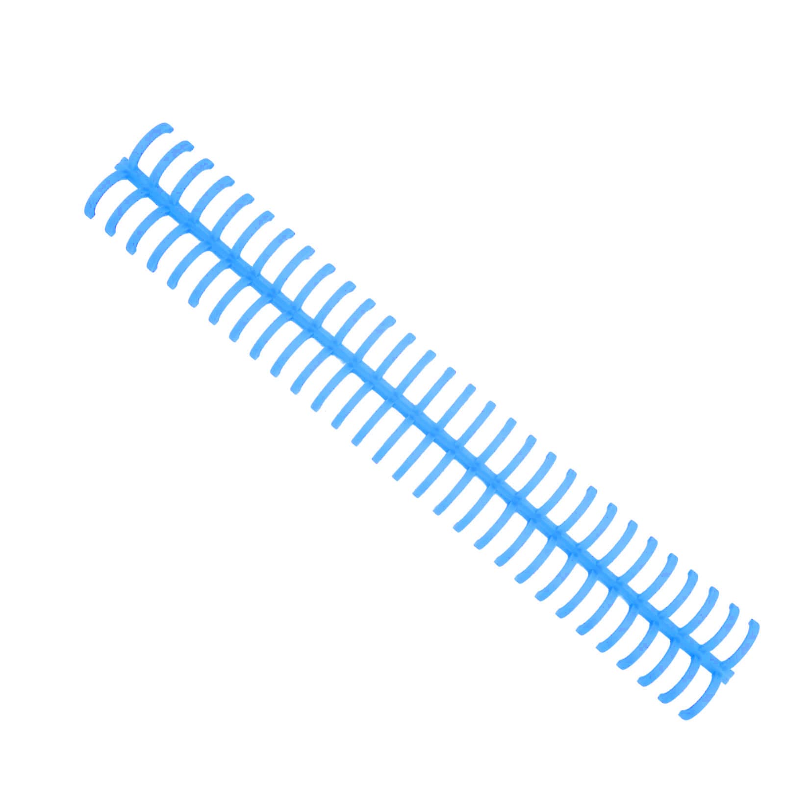 Cocoarm Pettine per Rilegatura in Plastica a Spirale, Confezione da 10, 16 Mm, 30 Fori, capacità 130 Fogli, per Ufficio, Aula, Libreria, Quaderni, Report e Organizzazione di documenti. (BLUE)