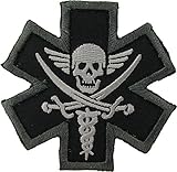 Tactical Medic Pirate Morale Patch (SWAT (Black))