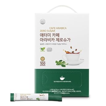 Cafe Arabica Zero Sugar Instant Coffee Mix - 100 Sticks
