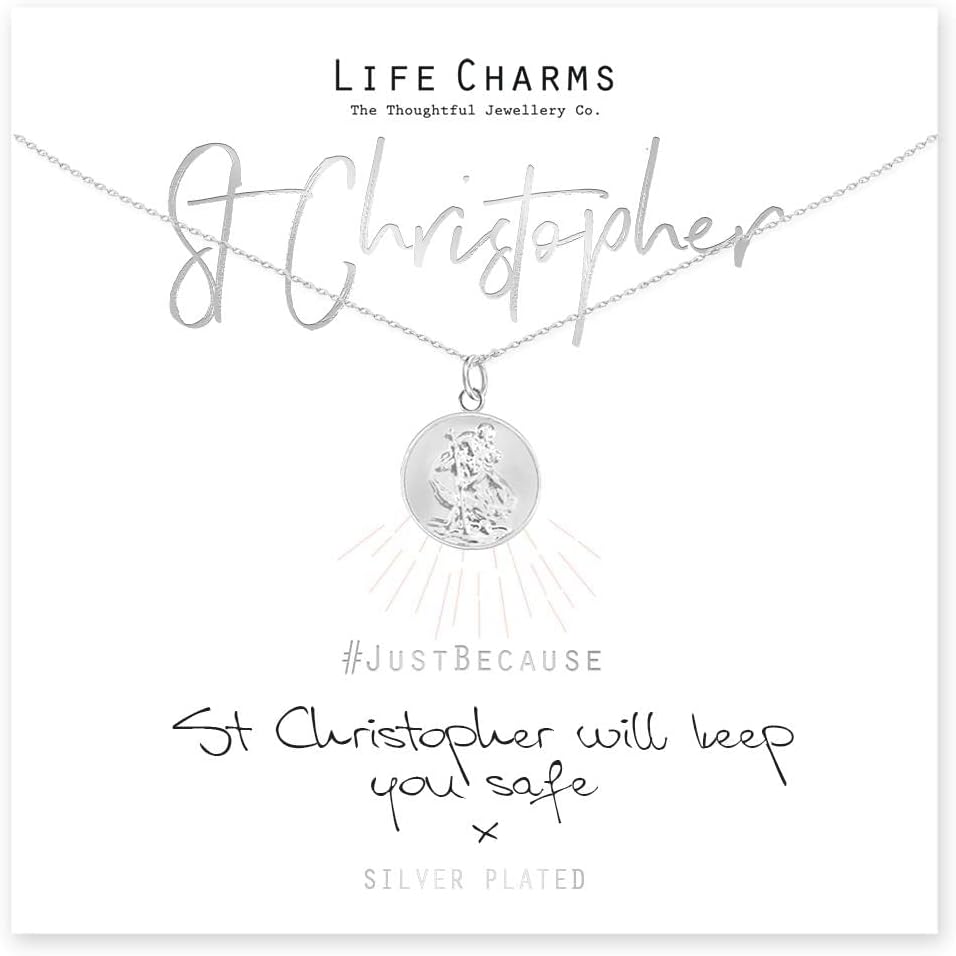 St Christopher Will Keep You Safe Necklace