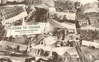Come to Toledo multi view Toledo, Ohio OH Original Vintage Postcard