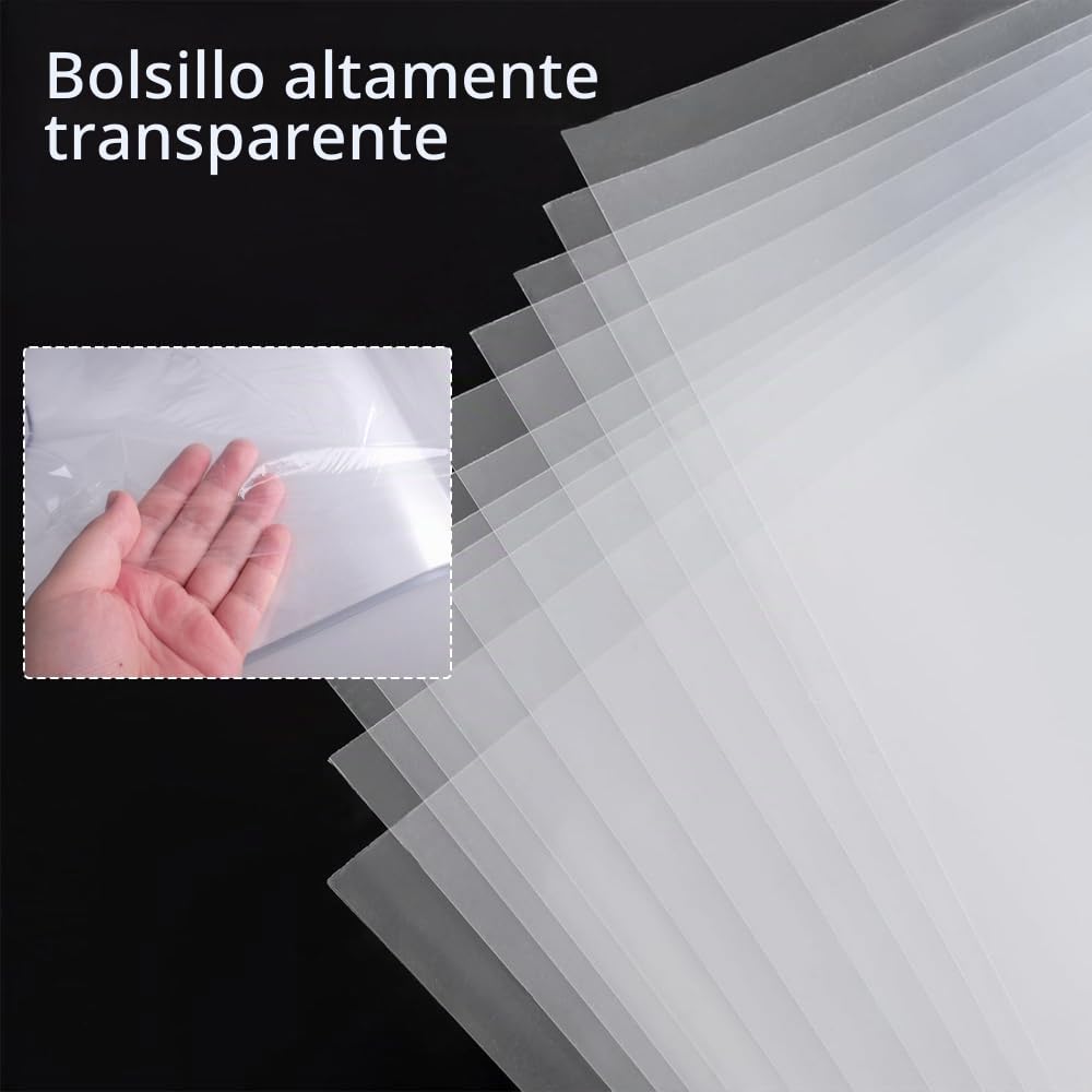2 unidades A3 Päsentationsdisplay Book, Carpeta de presentación PP A3 con 60 fundas transparentes (cada libro 30 fundas transparentes), color azul