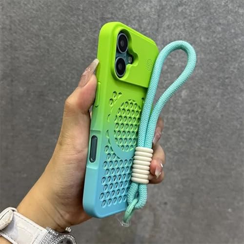 Coque iPhone 14 Plus avec dragonne pour des photos en voyage