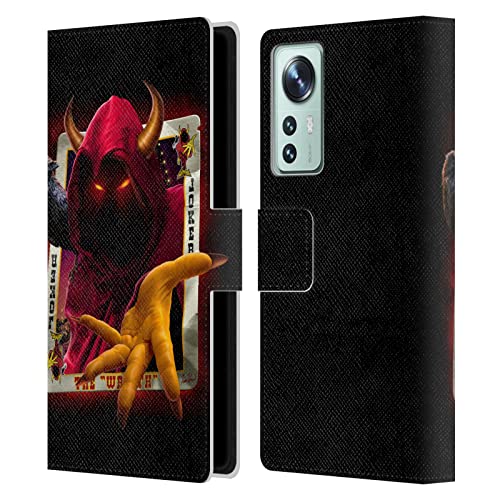 Head Case Designs Officially Licensed Tom Wood Wraith Joker Card Nightmare Leather Book Wallet Case Cover Compatible with Xiaomi 12